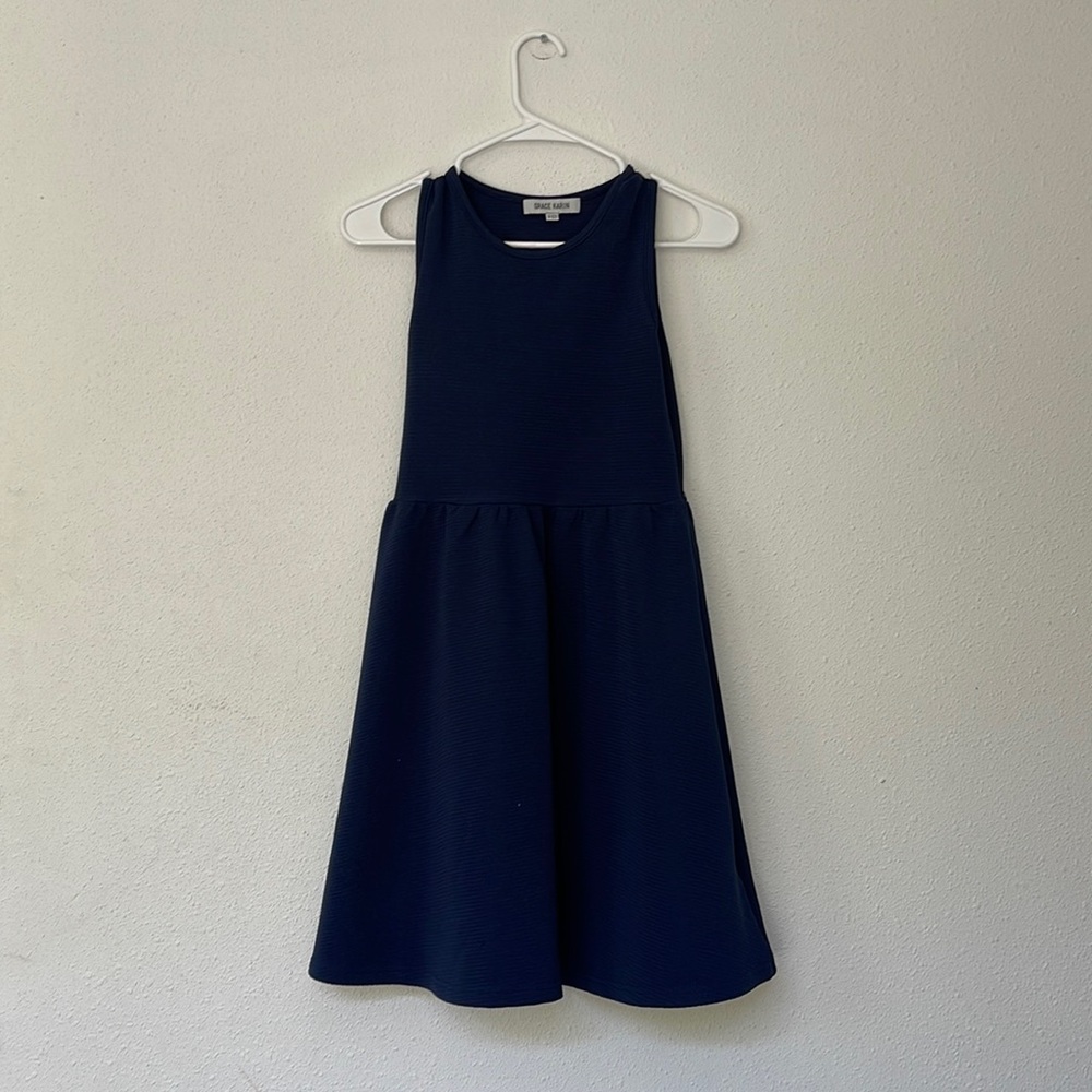 A navy blue Grace Karen dress hardly worn